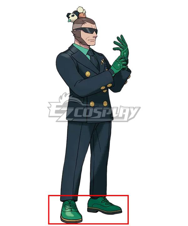 PM PM Legends: Z-A Vinnie Green Cosplay Shoes