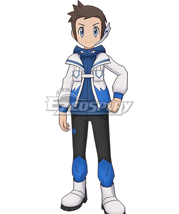 PM Pokemon Masters EX Brendan Sygna Suit Cosplay Costume