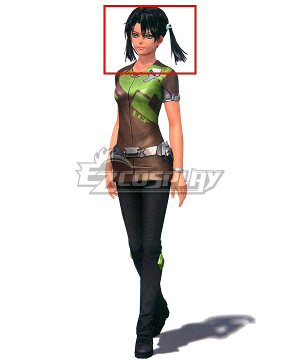 Xenoblade Chronicles X: Definitive Edition Female Cross Black Cosplay Wig