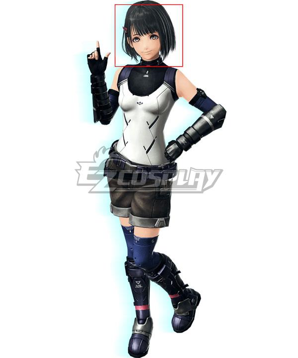 Xenoblade Chronicles X: Definitive Edition Lin Lee Koo Black Cosplay Wig