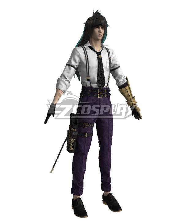 Final Fantasy VII Vincent Valentine Purple Cosplay Costume