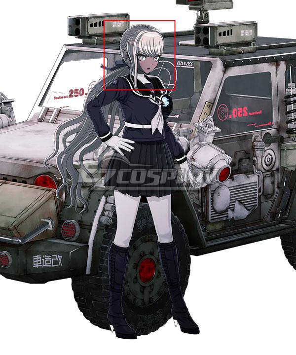 The Hundred Line -Last Defense Academy-Tsubasa Kawana Silver Cosplay Wig