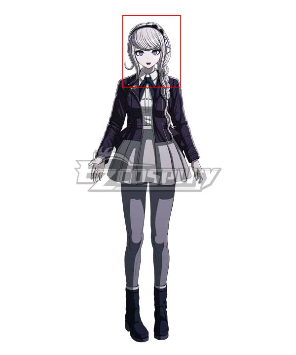 The Hundred Line -Last Defense Academy-Nozomi Kirifuji Silver Cosplay Wig