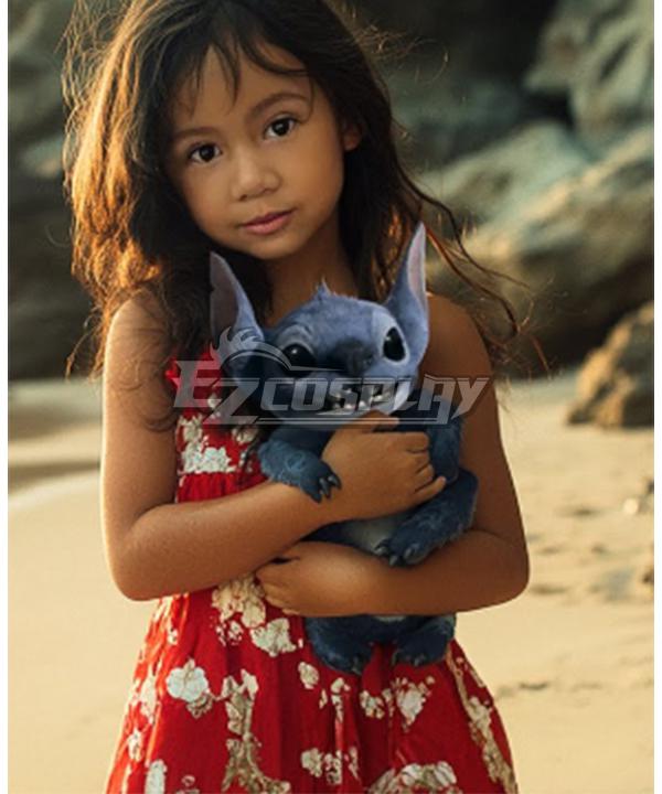 Disney Movie Lilo & Stitch Lilo Red Dress Cosplay Costume