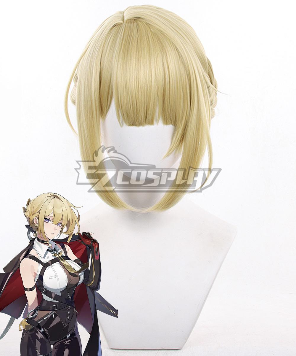 Zenless Zone Zero Evelyn Chevalier Golden B Edition Cosplay Wig