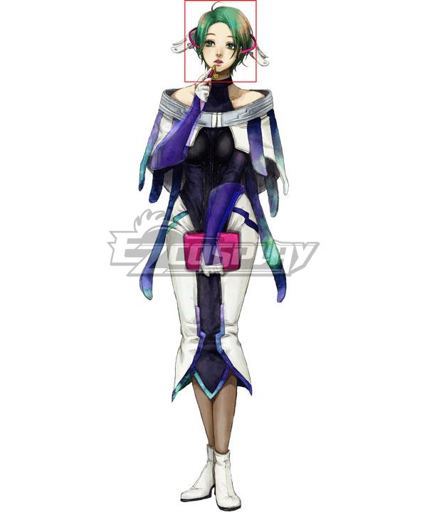 Gnosia Anime Stella Green Cosplay Wig