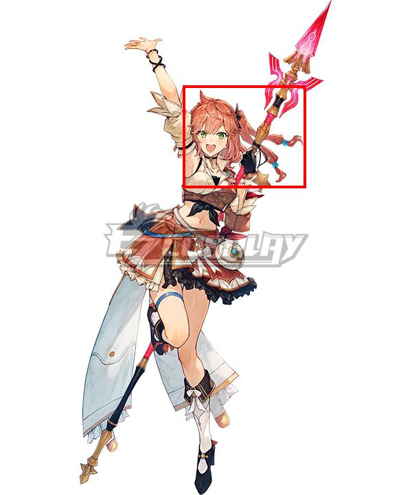 Atelier Yumia: The Alchemist of Memories & the Envisioned Land Isla Pink Cosplay Wig