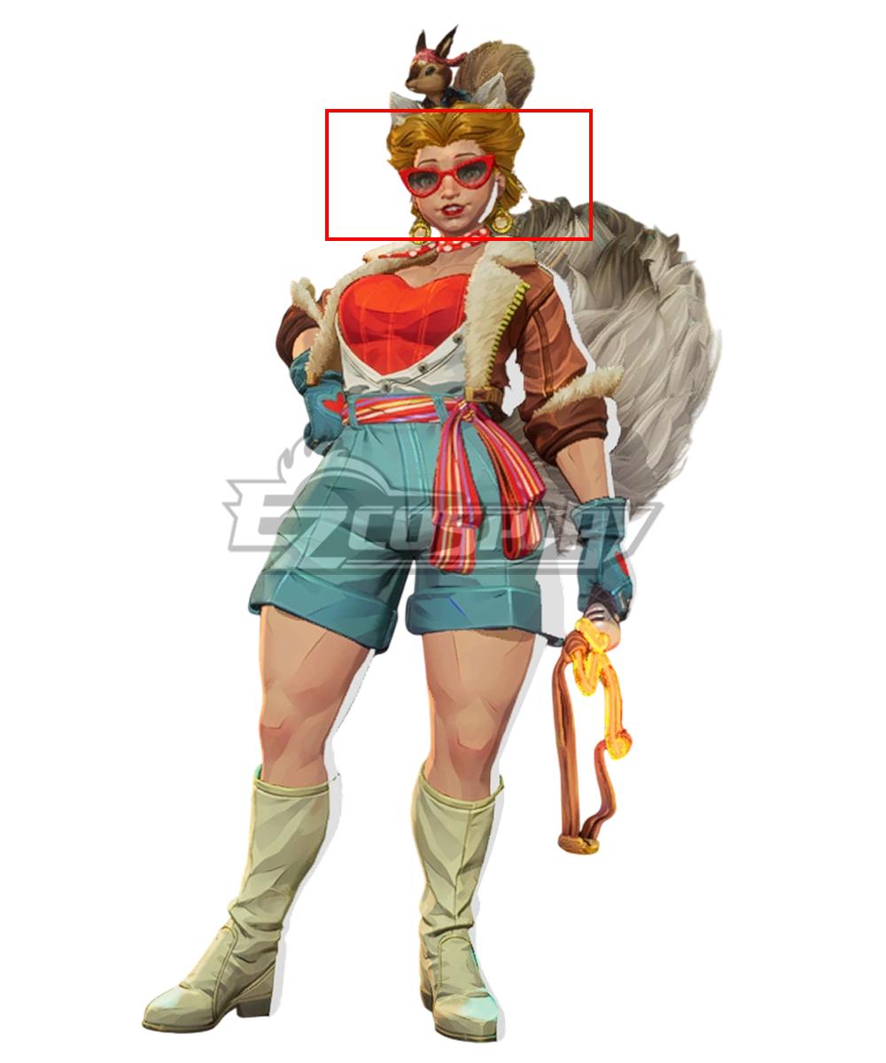 Marvel Rivals Squirrel Girl Brown Urban Hunter Skin Brown Cosplay Wig