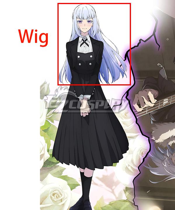 Rock Is A Lady's Modesty Shiroyumi Wataru Blue Long Hair Cosplay Wig
