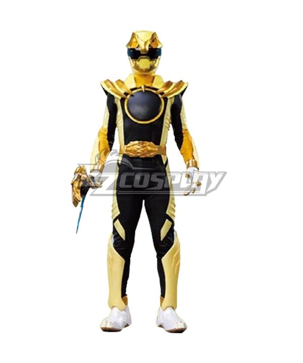 Power Rangers Super Sentai No.1 Sentai Gozyuger  Gozyu Yellow Cosplay Costume