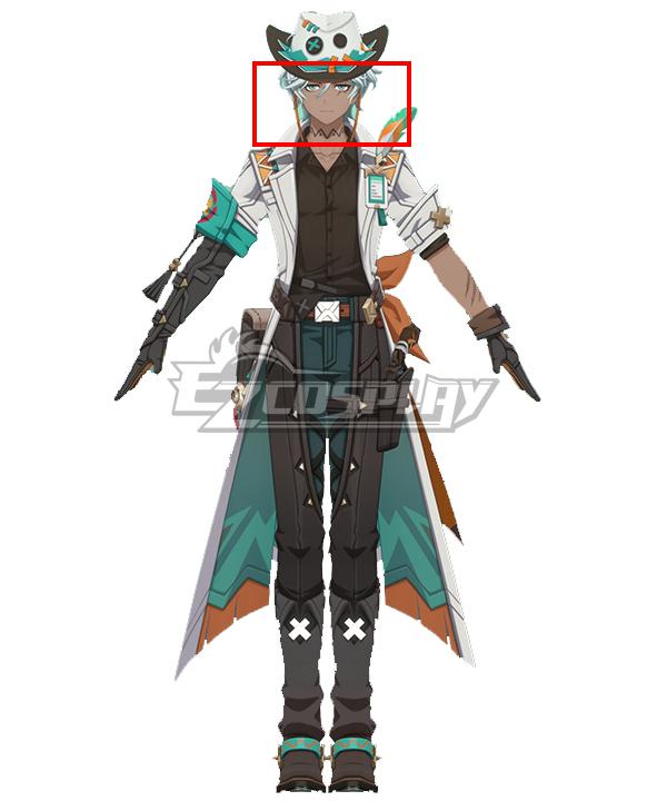 Genshin Impact Ifa Silver Cosplay Wig