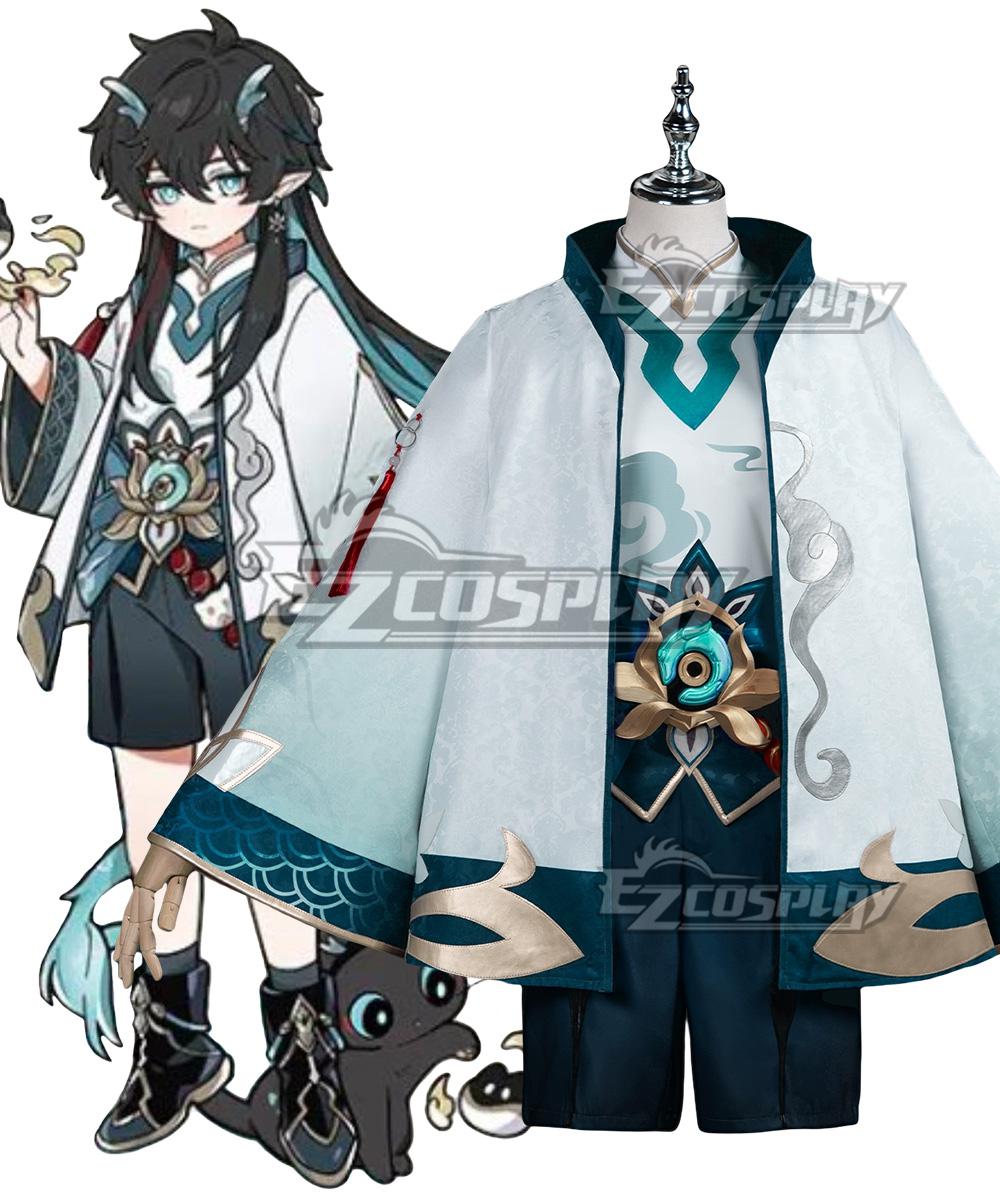 Honkai: Star Rail Little Dan Heng Imbibitor Lunae High-Cloud Quintet Cosplay Costume