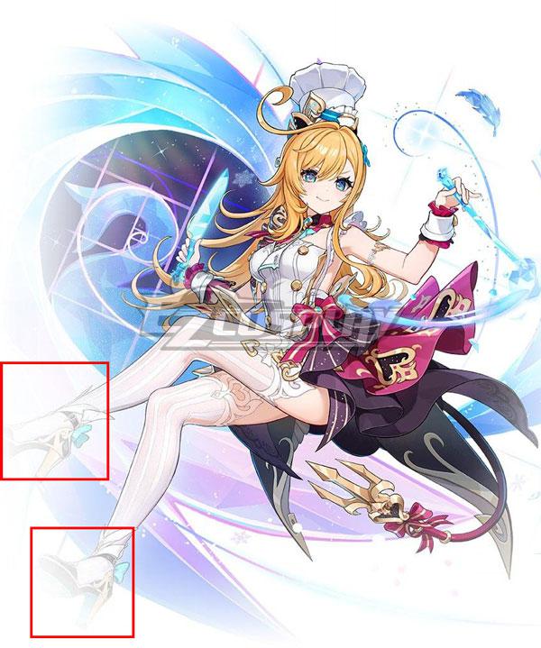 Genshin Impact Escoffier Cosplay Shoes