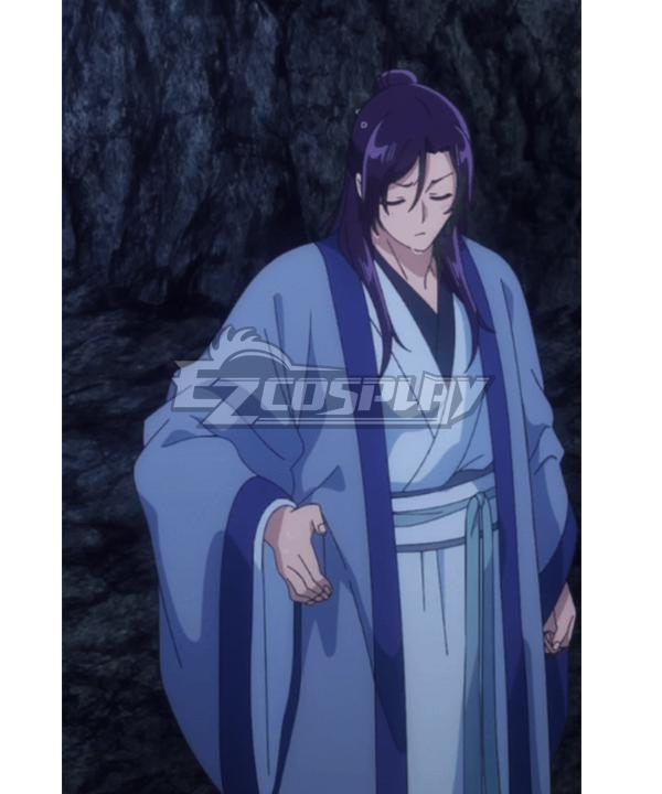 The Apothecary Diaries Season 2 Jinshi Blue White Cosplay Costume