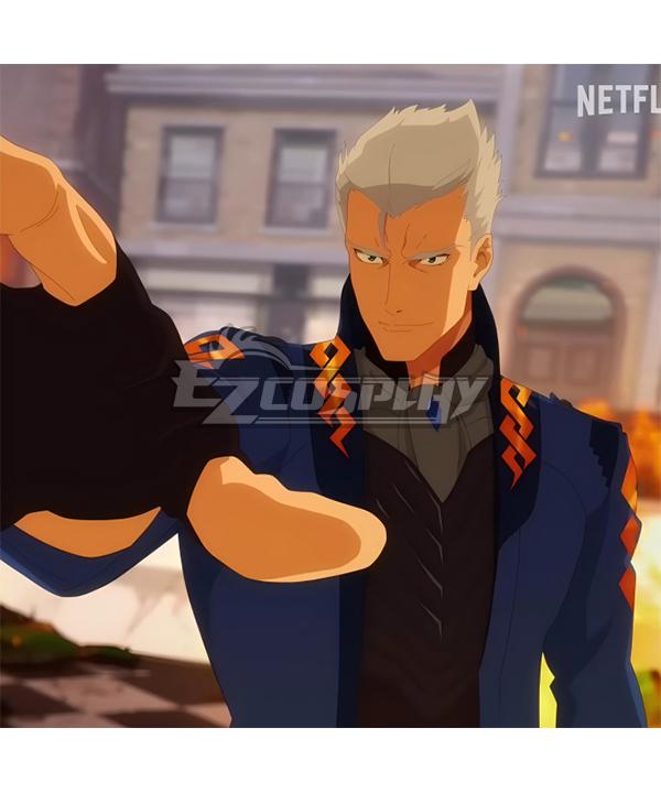 Netflix Devil May Cry Vergil Cosplay Costume