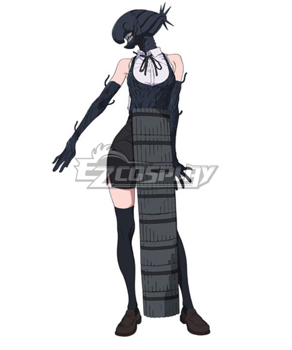 Chainsaw Man Lady Reze Bomb Girl Devil Black Cosplay Costume