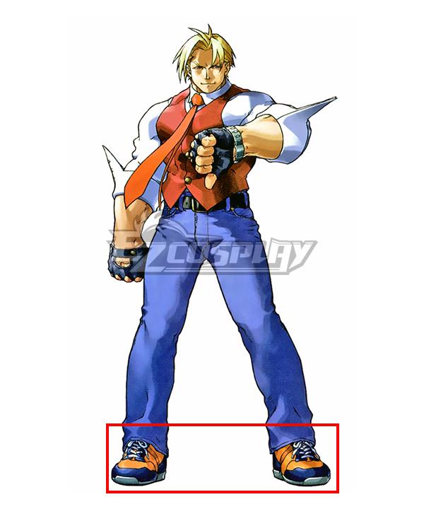 Rival Schools Roy Bromwell Yellow Cosplay Shoes