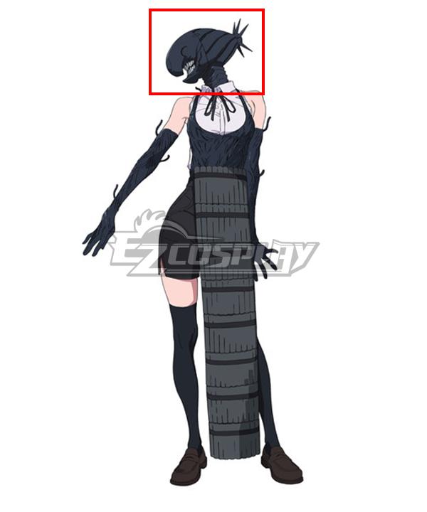 Chainsaw Man Lady Reze Black Helmet Cosplay Weapon Prop