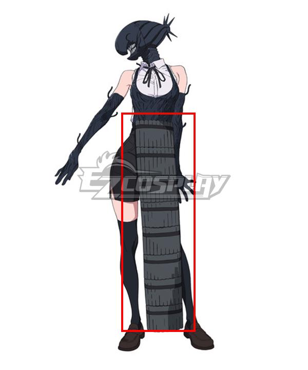 Chainsaw Man Lady Reze Black Bomb Apron Cosplay Weapon Prop