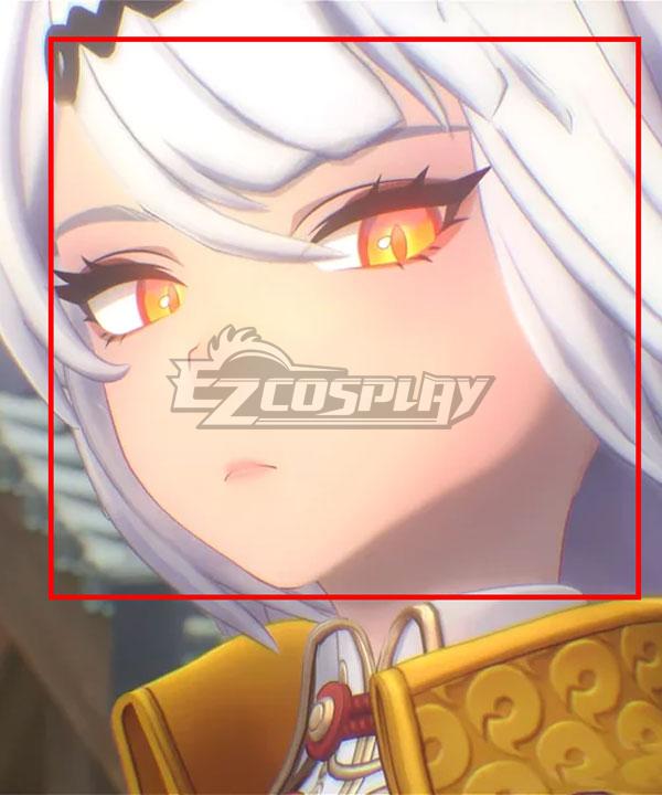 Zenless Zone Zero ZZZ Yixuan White Cosplay Wig
