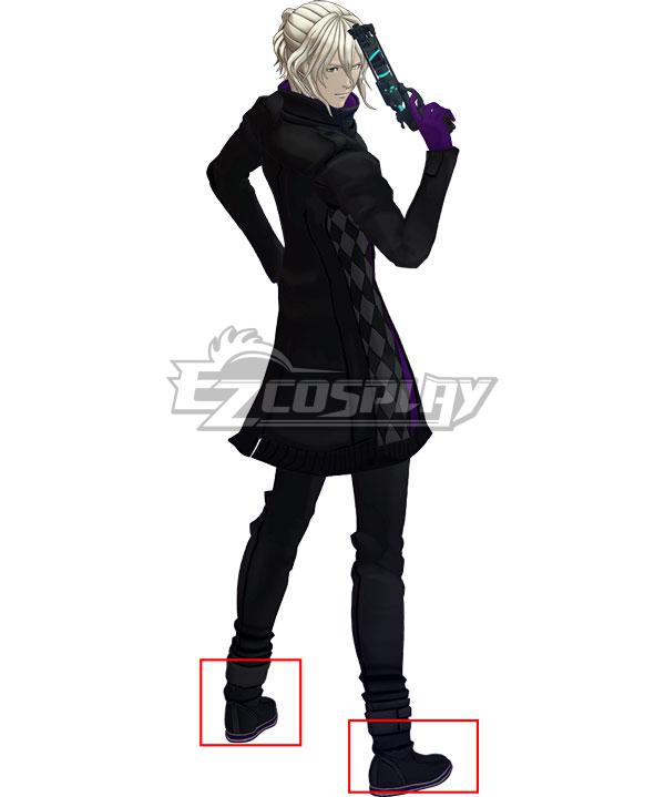 No Sleep For Kaname Date - From AI: The Somnium Files Kaname Date Cosplay Shoes