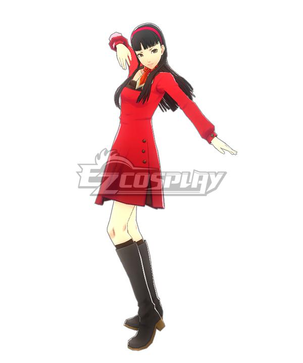 Persona 4: Dancing All Night Yukiko Amagi Red Cosplay Costume