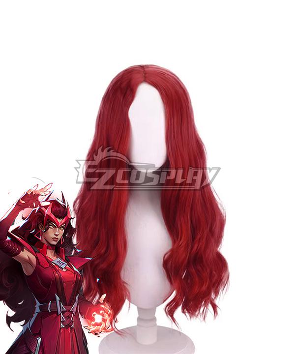 Marvel Rivals Scarlet Witch Cosplay Wig