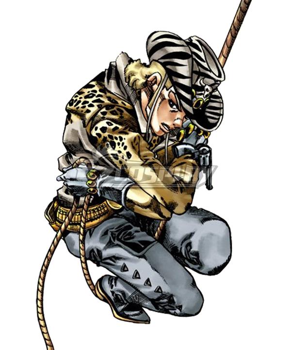 JoJo's Bizarre Adventure Steel Ball Run Mountain Tim Cosplay Costume