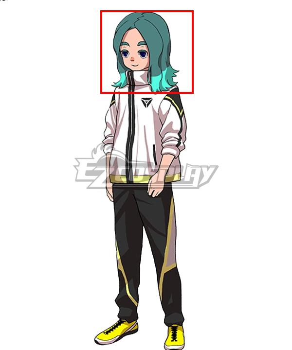 Inazuma Eleven Victory Road Sasanami Unmei Blue Cosplay Wig