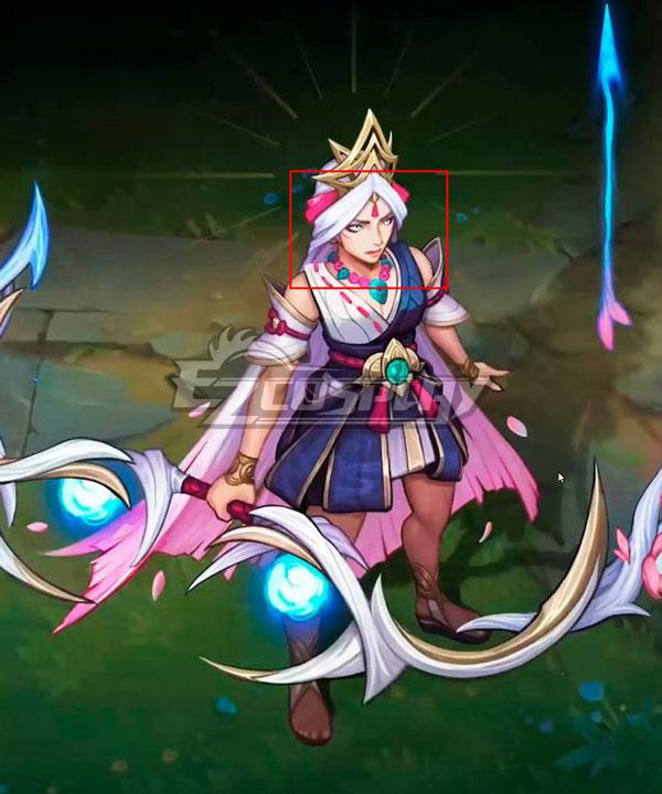 League of Legends LOL Spirit Blossom Ashe Cosplay Wig