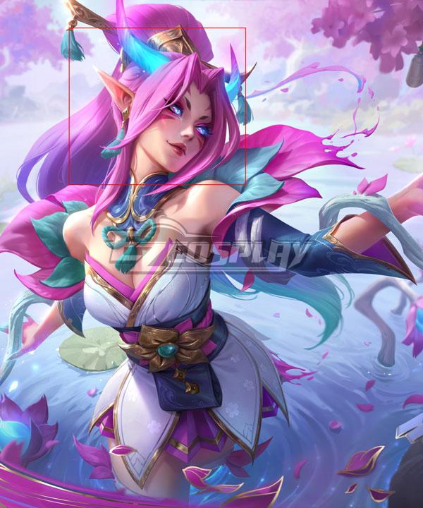 League of Legends LOL Spirit Blossom Zyra Cosplay Wig