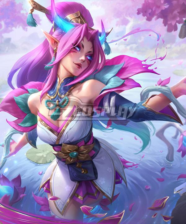 League of Legends LOL Spirit Blossom Zyra Cosplay Costume