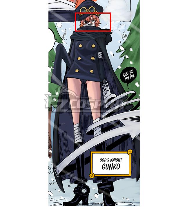 One Piece Gunko Cosplay Wig