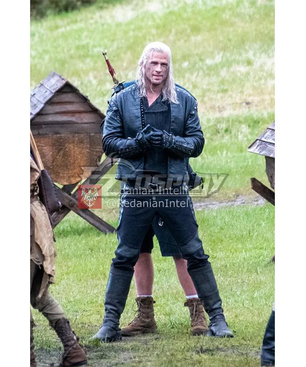 Netflix The Witcher Season 5 Geralt Of Rivia Cosplay Costume