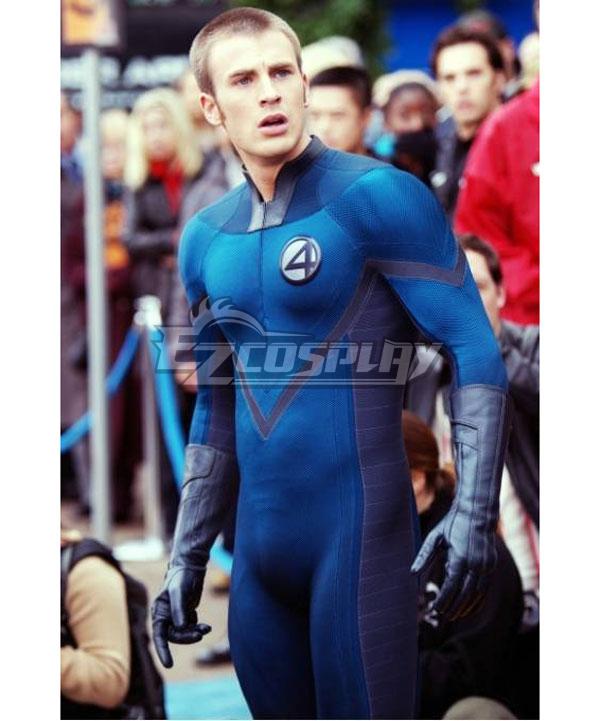Fantastic Four Human Torch Johnny Storm Cosplay Costume