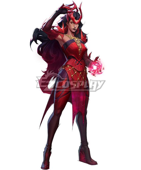Marvel Rivals Scarlet Witch Emporium Matron Cosplay Costume