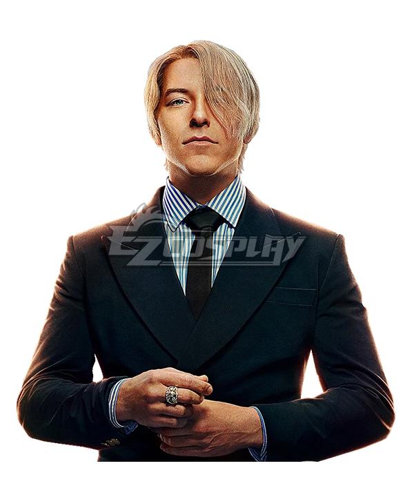 Netflix One Piece Live Action Sanji Vinsmoke Cosplay Costume