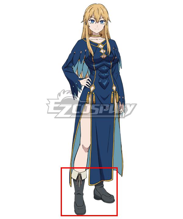 The Bride of Barbaroi Seraphina de Lavillant Black Cosplay Shoes
