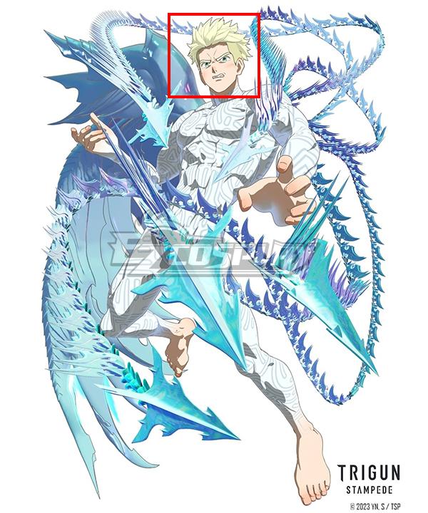 TRIGUN Trigun Stampede Millions Knives Golden Cosplay Wig