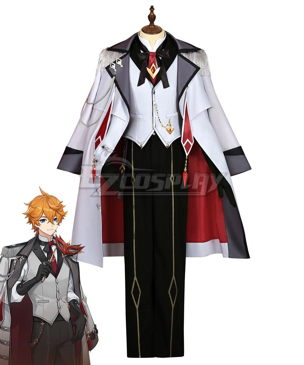 Genshin Impact Resplendent Feast Tartaglia Cosplay Costume