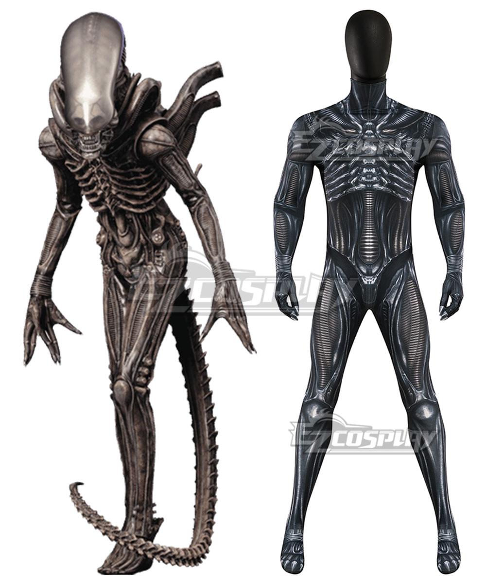Alien: Romulus Black Alien Only Jumpsuit Cosplay Costume
