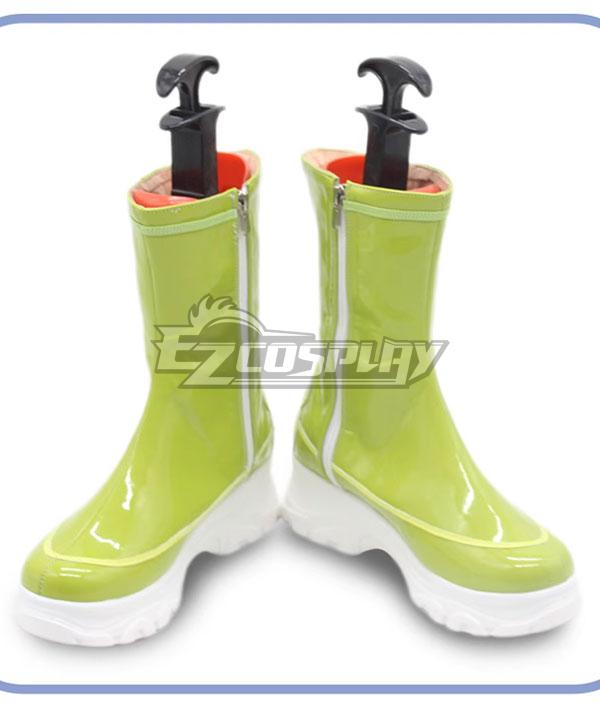 Overwatch 2 OW2 Rainy Day Mei Green Shoes Cosplay Boots