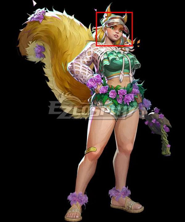 Marvel Rivals Sunshine Squirre Squirrel Girl Yellow Cosplay Wig
