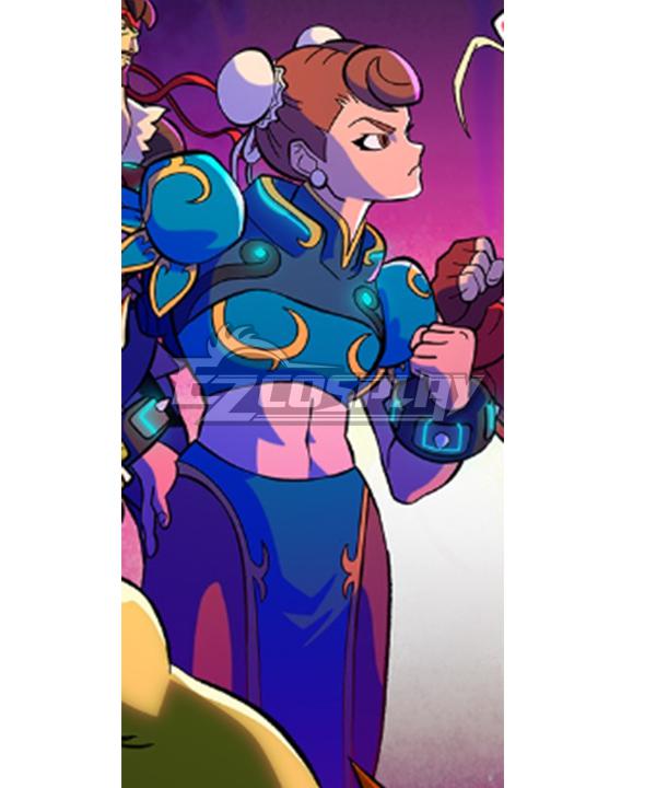 Overwatch 2 x Street Fighter 6 Juno Chun-Li Cosplay Costume