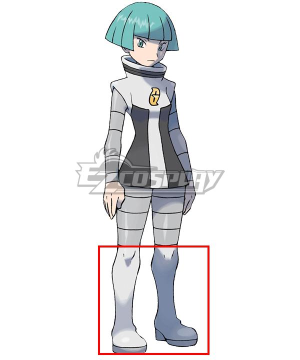 PM Galactic Grunt  Silver Shoes Cosplay Boots