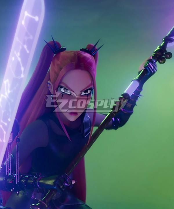 Kpop Demon Hunters Mira Combat Suit Cosplay Costume