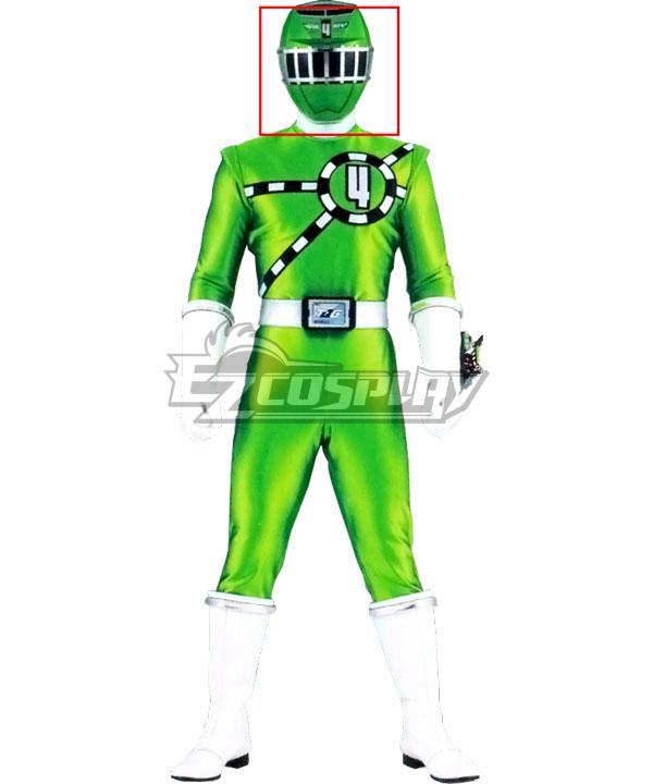 Power Rangers Train Force Ressha Sentai ToQger Ranger Green Ranger Helmet  3D Printed Cosplay Accessory Prop
