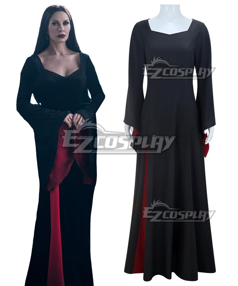 Wednesday The Addams Family Season 2 Morticia Addams Cosplay Costume