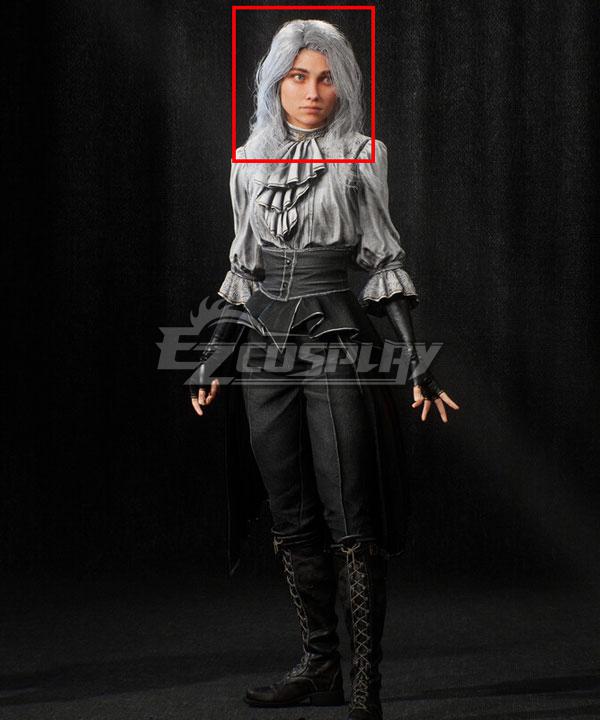 Clair Obscur: Expedition 33 Paintress Maelle Silver Cosplay Wig