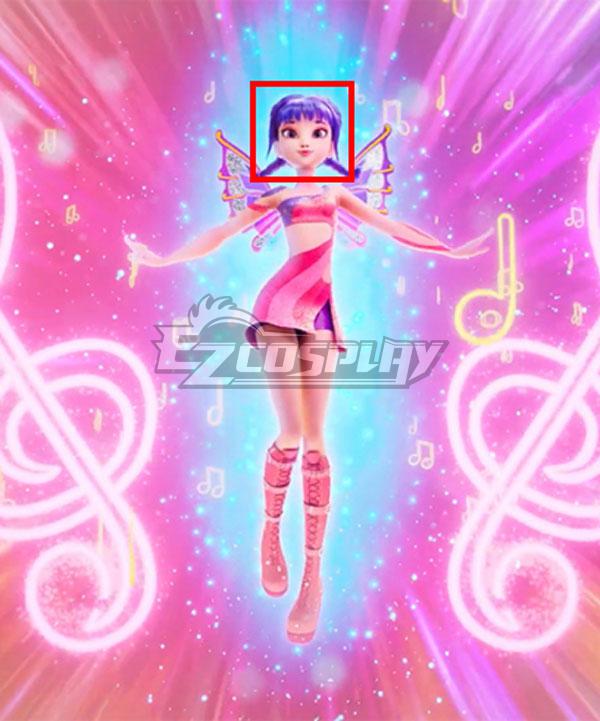 Winx Club: The Magic Is Back Musa Purple Cosplay Wig